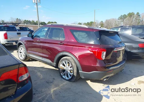 2022 Ford Explorer Platinum из США, поврежденный, VIN 1FM5K7HC3NGB52002